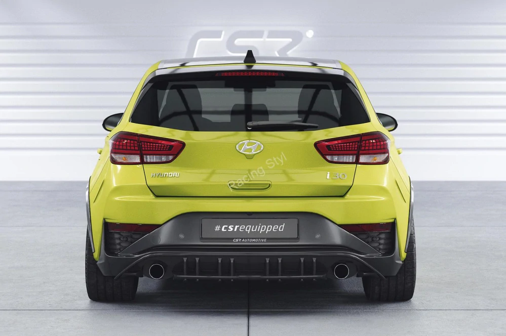 Hyundai I30 N (PD) Facelift spoiler na zadní nárazník difuzor CSR Matt.
