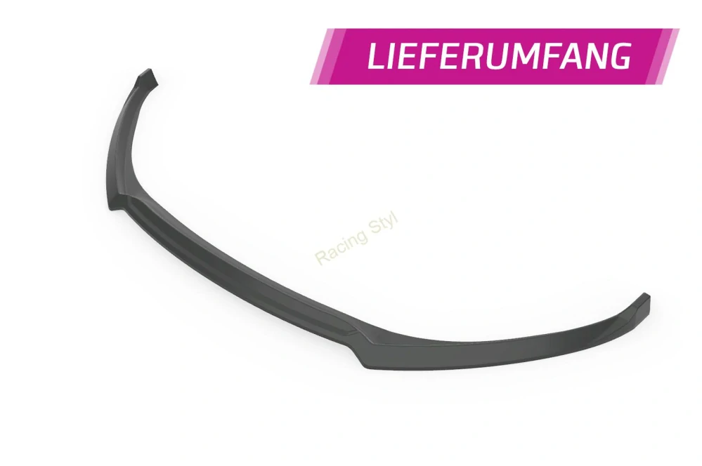 Hyundai I40 (VF) Facelift přední spoiler lip Glossy Black CSR Lesk.