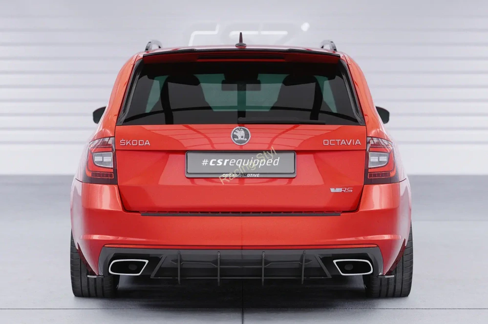 Škoda Octavia 3 5E RS Combi boční spoilery na zadní okno CSR Matt.