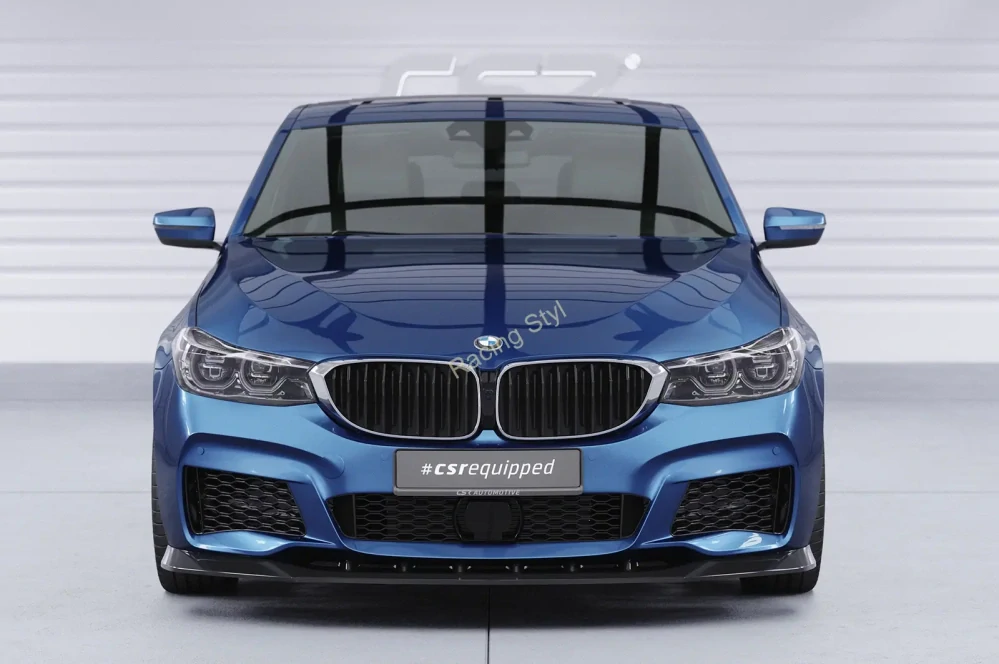 BMW 6 G32 Gran Turismo M-Paket přední spoiler lip Glossy Black CSR Lesk