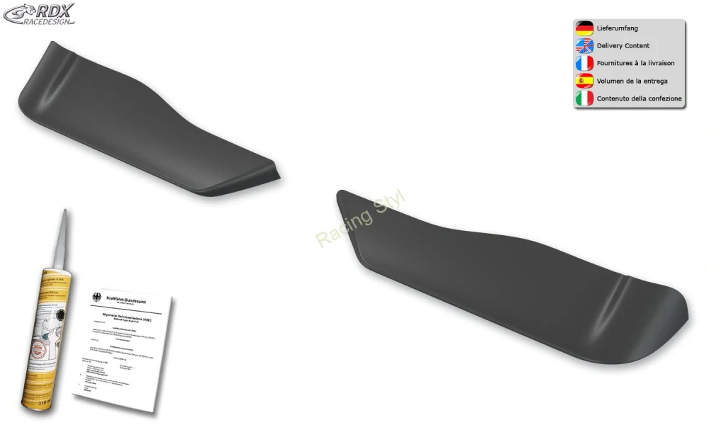 IVECO Daily H2 2014- střešní spoiler RDX