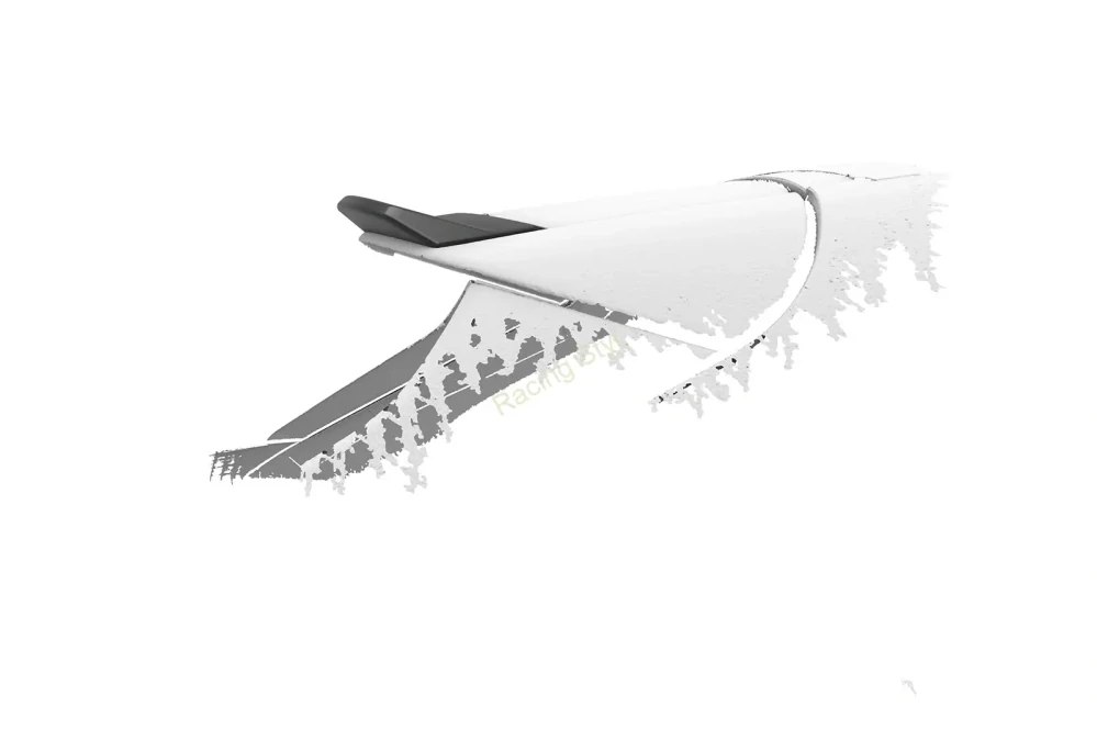 Audi A5 S-Line/ S5 B10 typ FU Avant střešní spoiler Glossy Black CSR Lesk