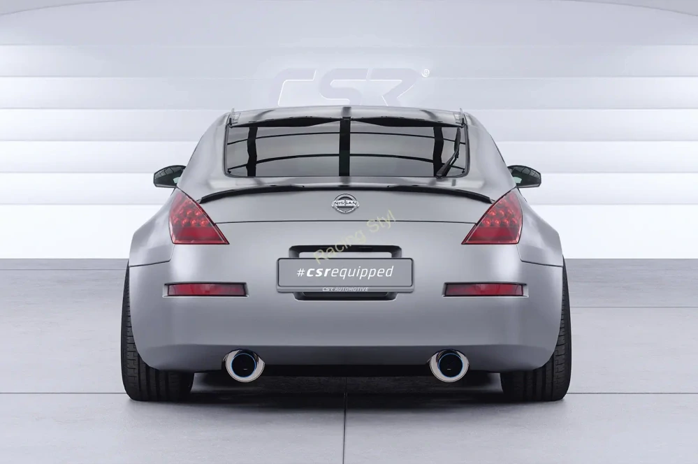 Nissan 350Z (Z33) Coupe zadní spoiler na víko kufru Glossy Black CSR Lesk