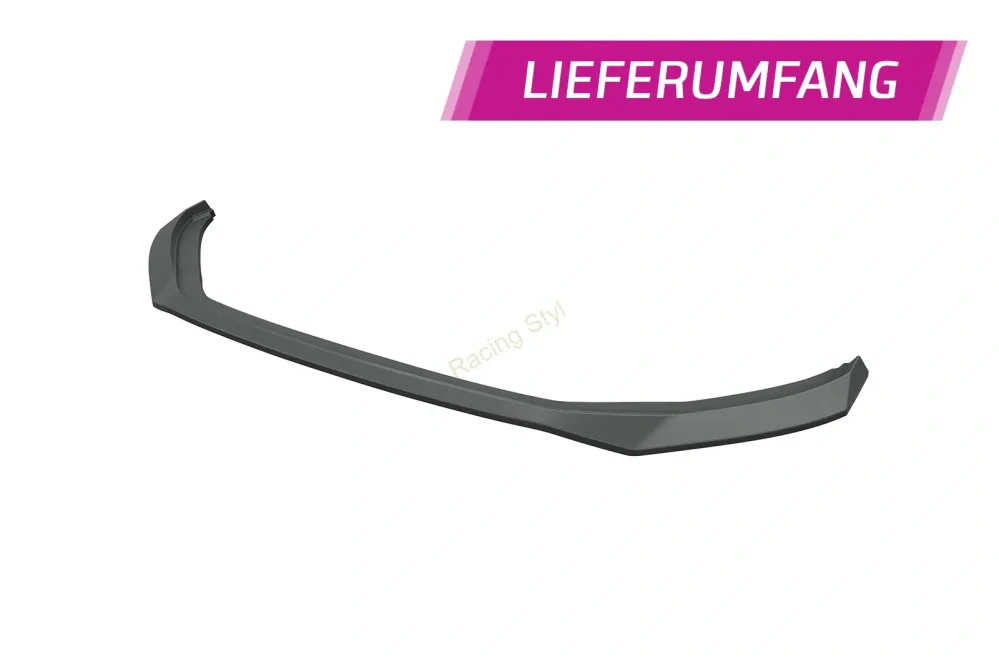 VW Arteon 3H Facelift přední spoiler lip Glossy Black CSR Lesk