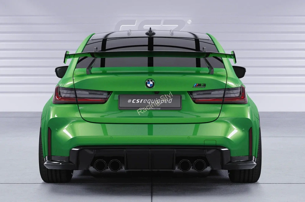 BMW 3 G20/ M3 G80 Sedan zadní carbonové křídlo CSR