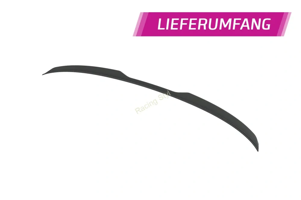 Audi A6 C9 Avant spoiler pod zadní okno Glossy Black CSR Lesk