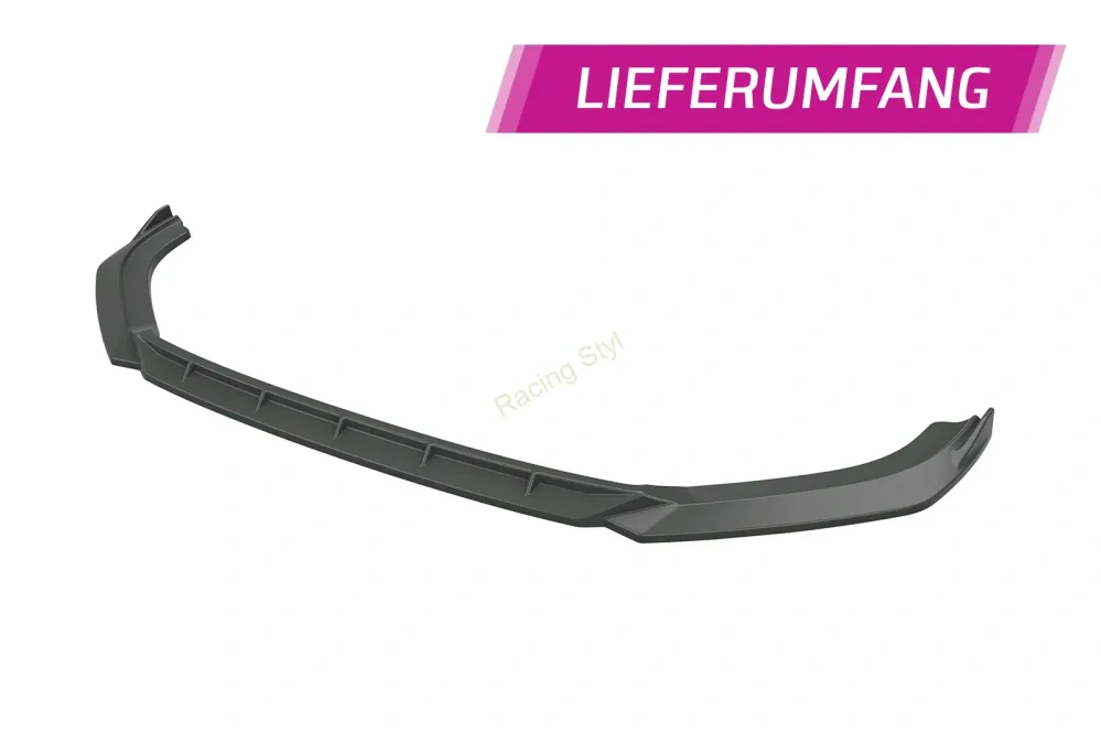 Audi RS3 8V/8VA přední spoiler lip Glossy Black CSR Lesk