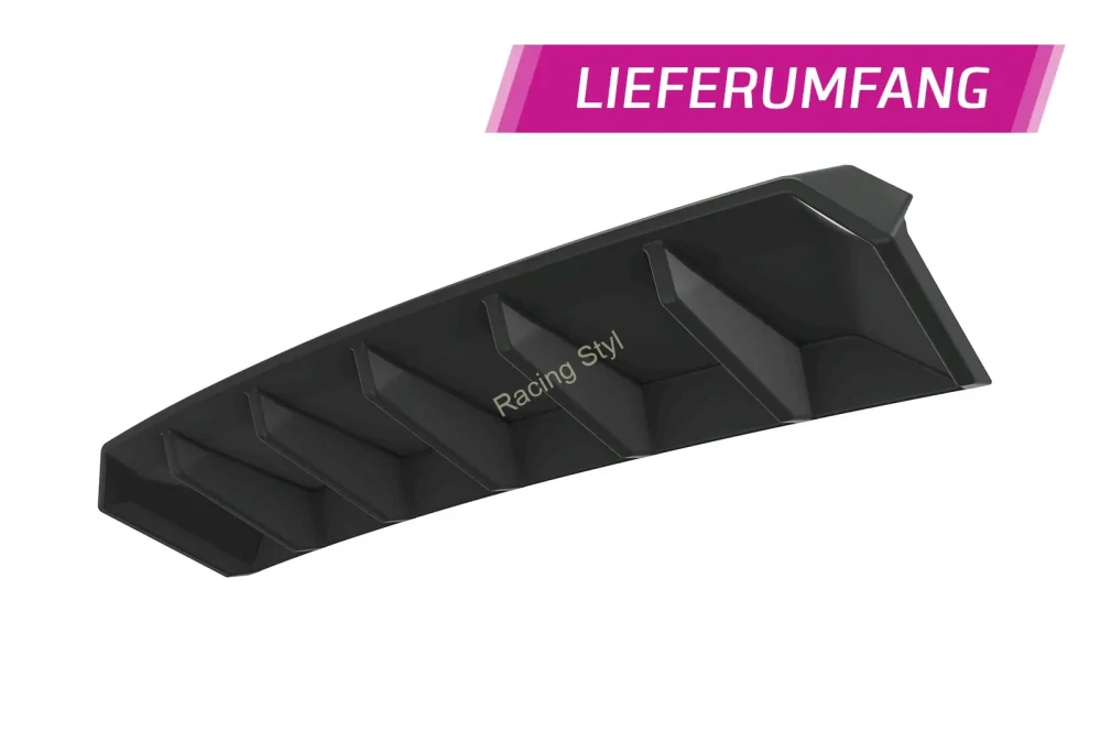 Škoda Enyaq iV spoiler na zadní nárazník difuzor Glossy Black CSR Lesk