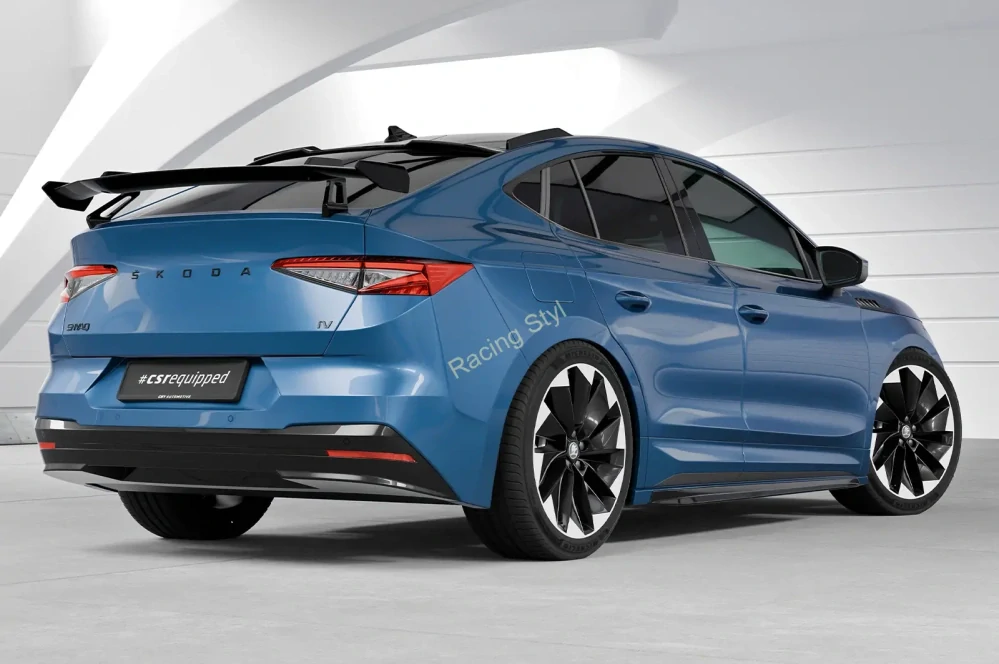Škoda Enyaq iV nástavce na boční prahy Glossy Black CSR Lesk