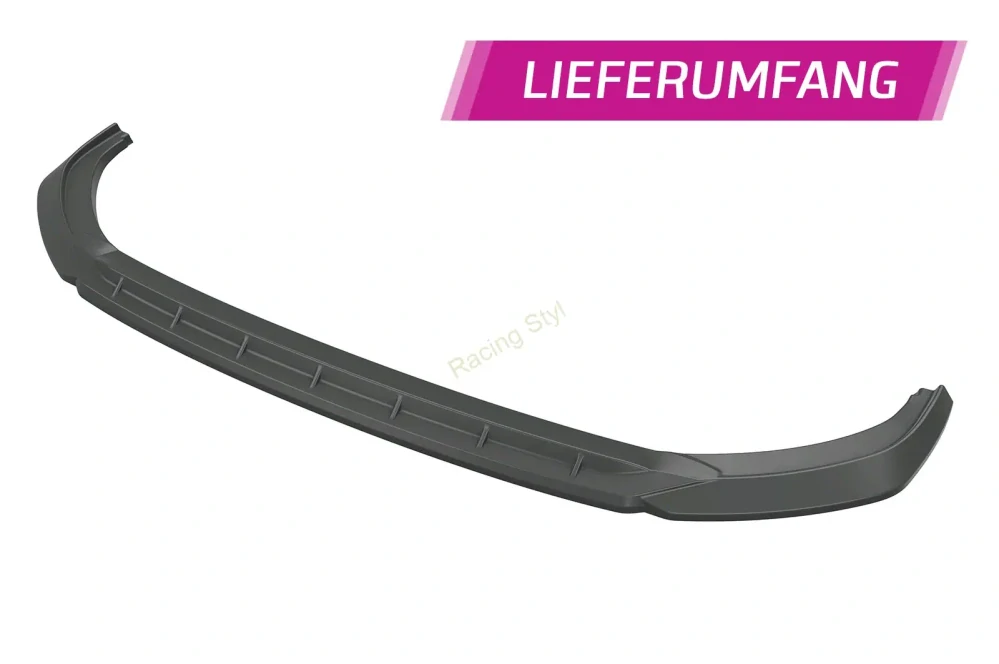 VW T-Cross R-Line Facelift přední spoile lip Glossy Black CSR Lesk