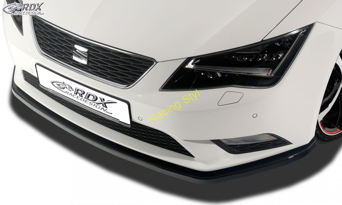 Seat Leon 5F spoiler lipa pod přední nárazník RDX Lesk.