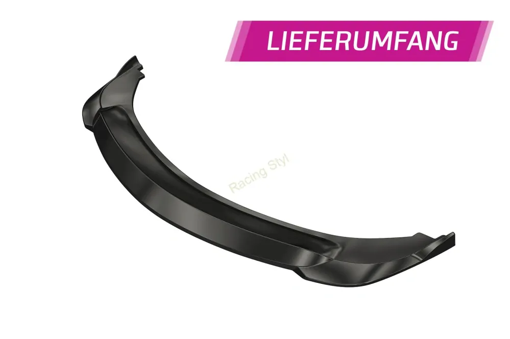 BMW 6 E63/ E64 LCI přední spoiler lipa Glossy Black CSR Lesk.