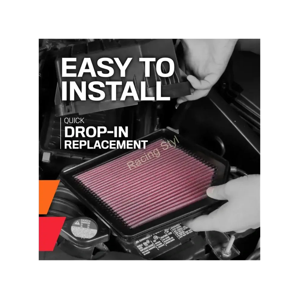 Vzduchový filtr K&N 33-5076 Jeep Wrangler/ Gladiator 2.0/ 2.2/ 3.6L 2018-24