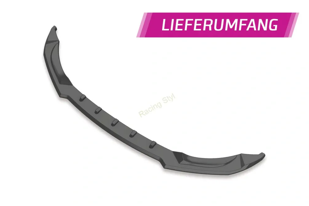 BMW M3/M4 F80/F82/F83 přední spoiler lip Glossy Black CSR Lesk