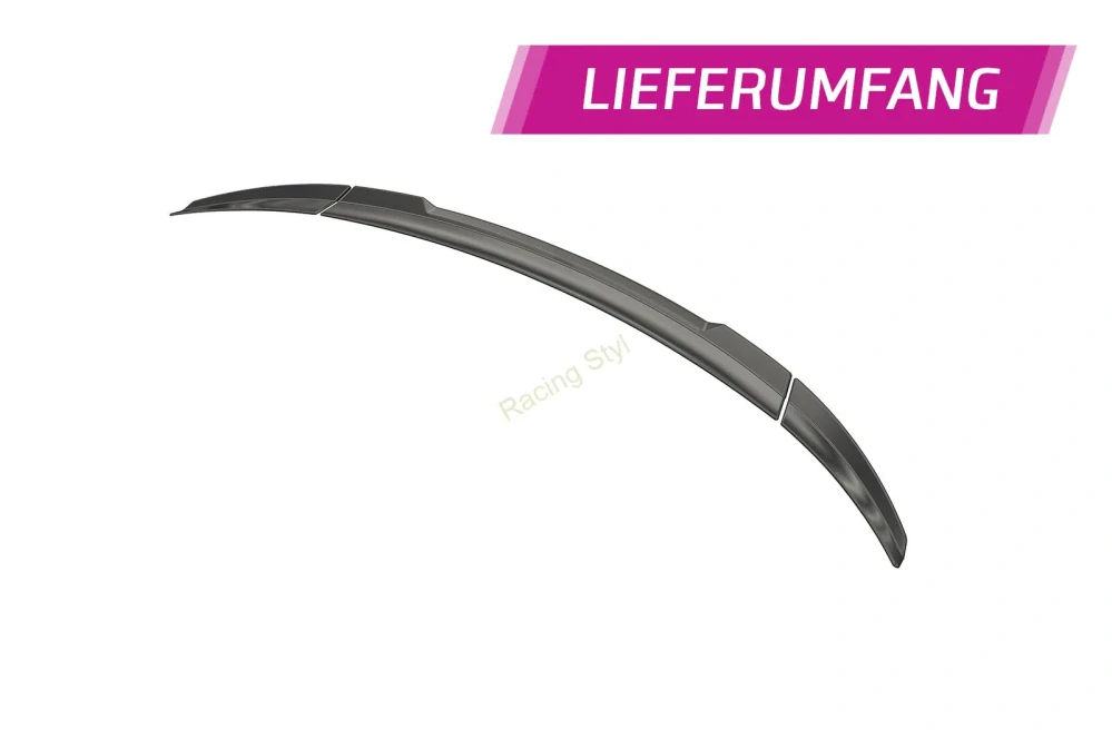 Audi R8 (4S) Spyder zadní spoiler Glossy Black CSR Lesk.