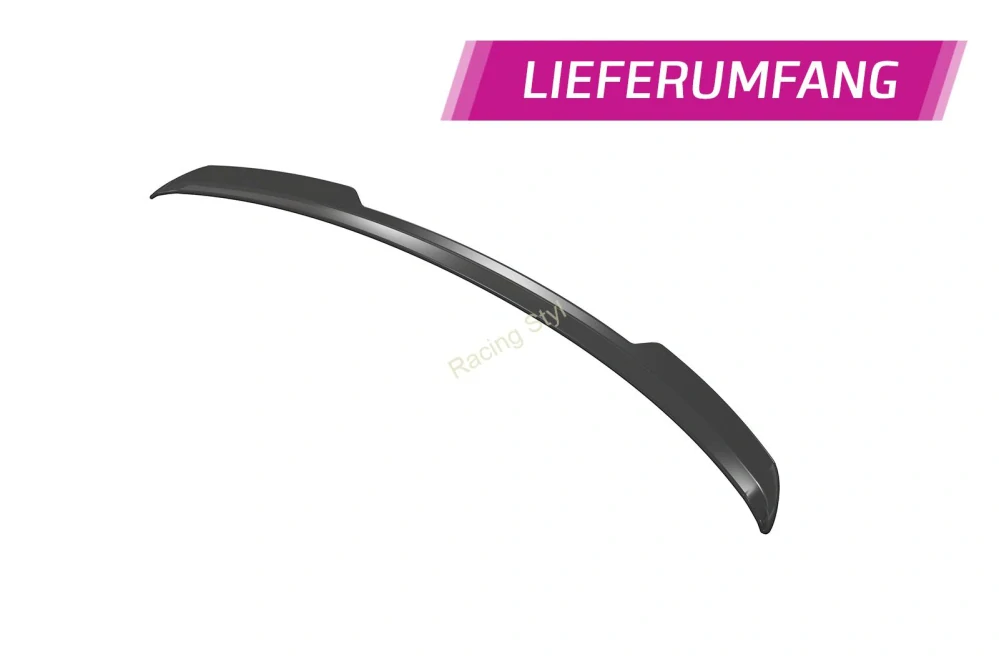 Audi A6 Avant C8 zadní spoiler Glossy Black CSR Lesk.