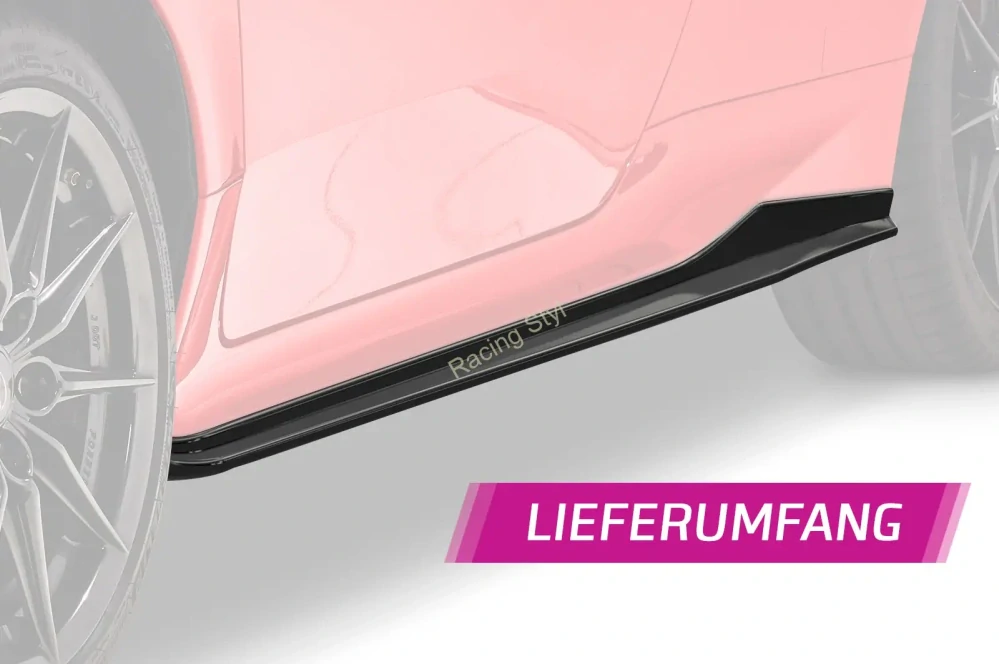 Toyota GR Yaris XP21 boční prahy Glossy Black CSR Lesk