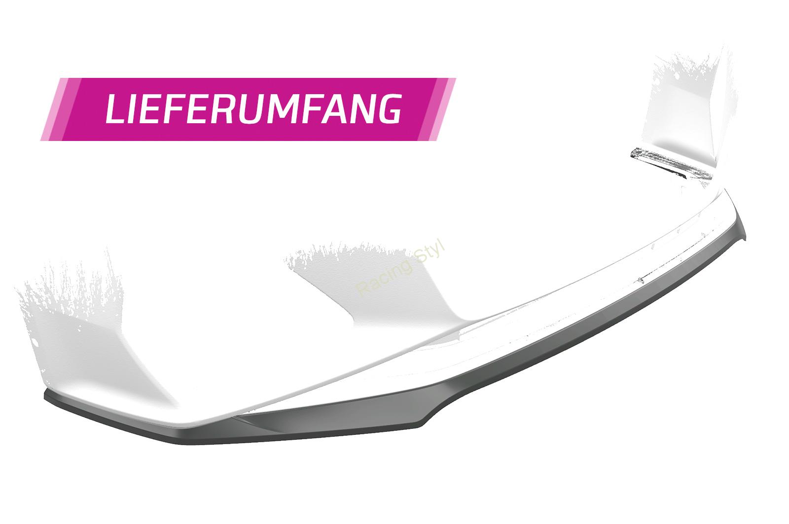 Audi RS6 C8 /RS7 C8 (4K) přední spoiler lipa Glossy Black CSR Lesk