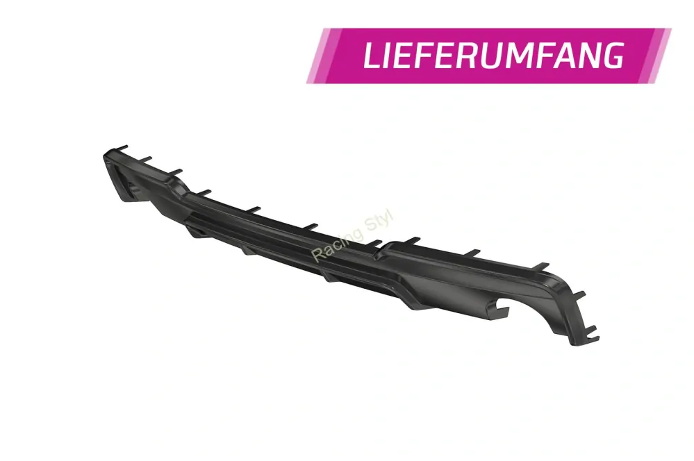 BMW 5 F10/F11 535i/535d M-Paket spoiler na zadní nárazník Glossy Black CSR Lesk