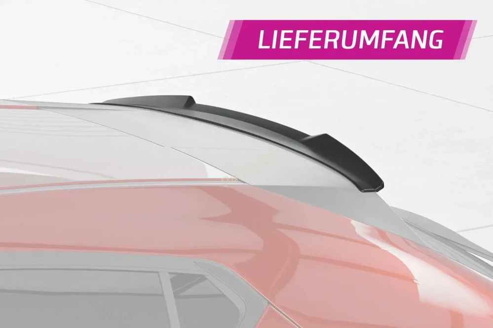 Mazda 3 typ BP Hatchback spoiler nad zadní okno Glossy Black CSR Lesk