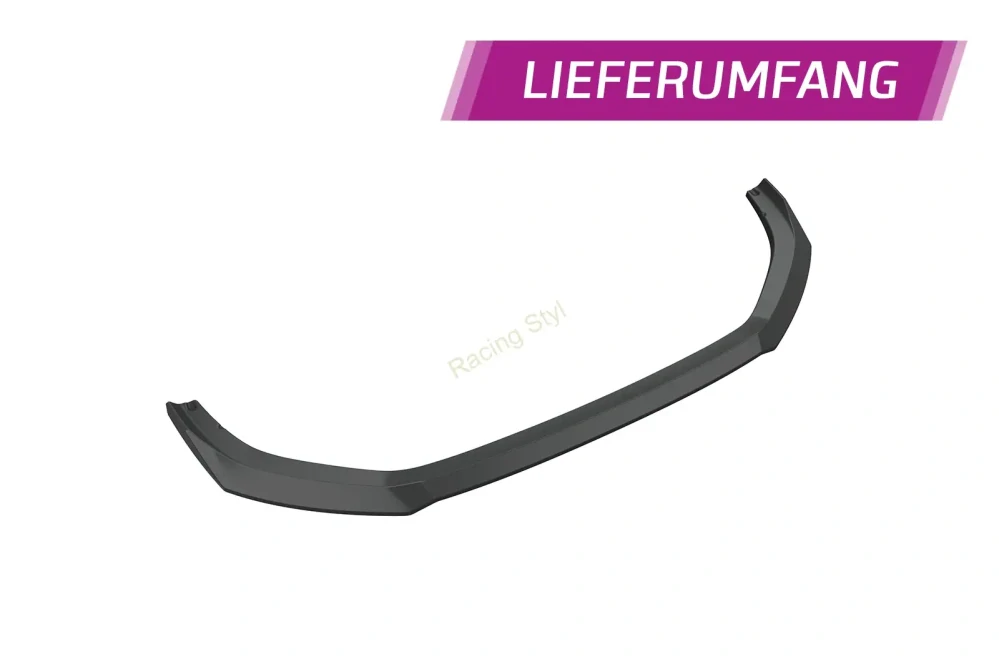 Audi A8 D5 S-Line přední spoiler lip Glossy Black CSR Lesk
