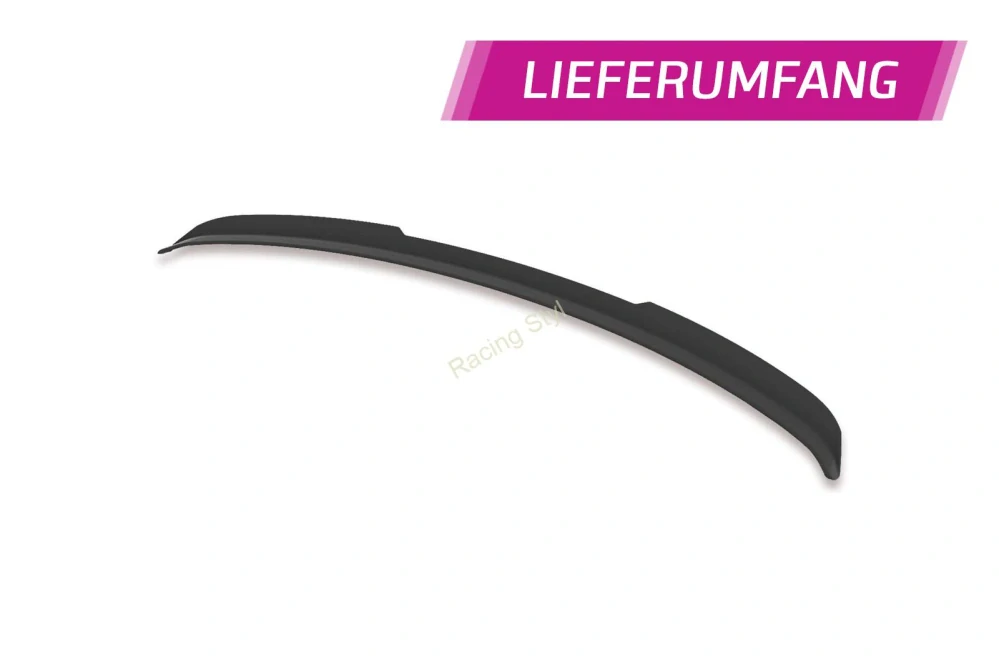 Audi A6 C8 Avant spoiler nad zadní okno Glossy Black CSR Lesk.