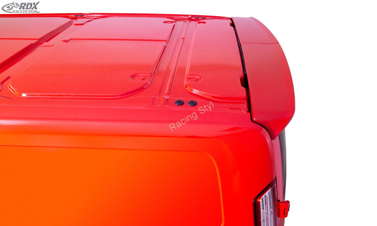 Ford Transit Custom/ Tourneo Custom strešní spoiler RDX na křídlové dveře