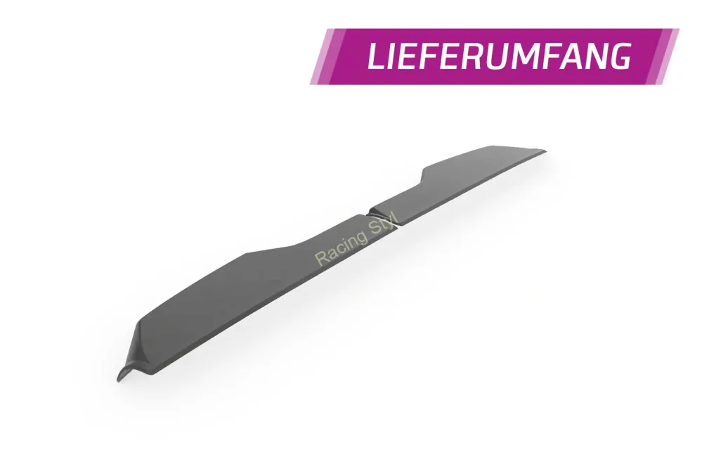 Ford Transit MK7 Custom střešní spoiler pro křídlové dveře Glossy Black CSR Lesk.