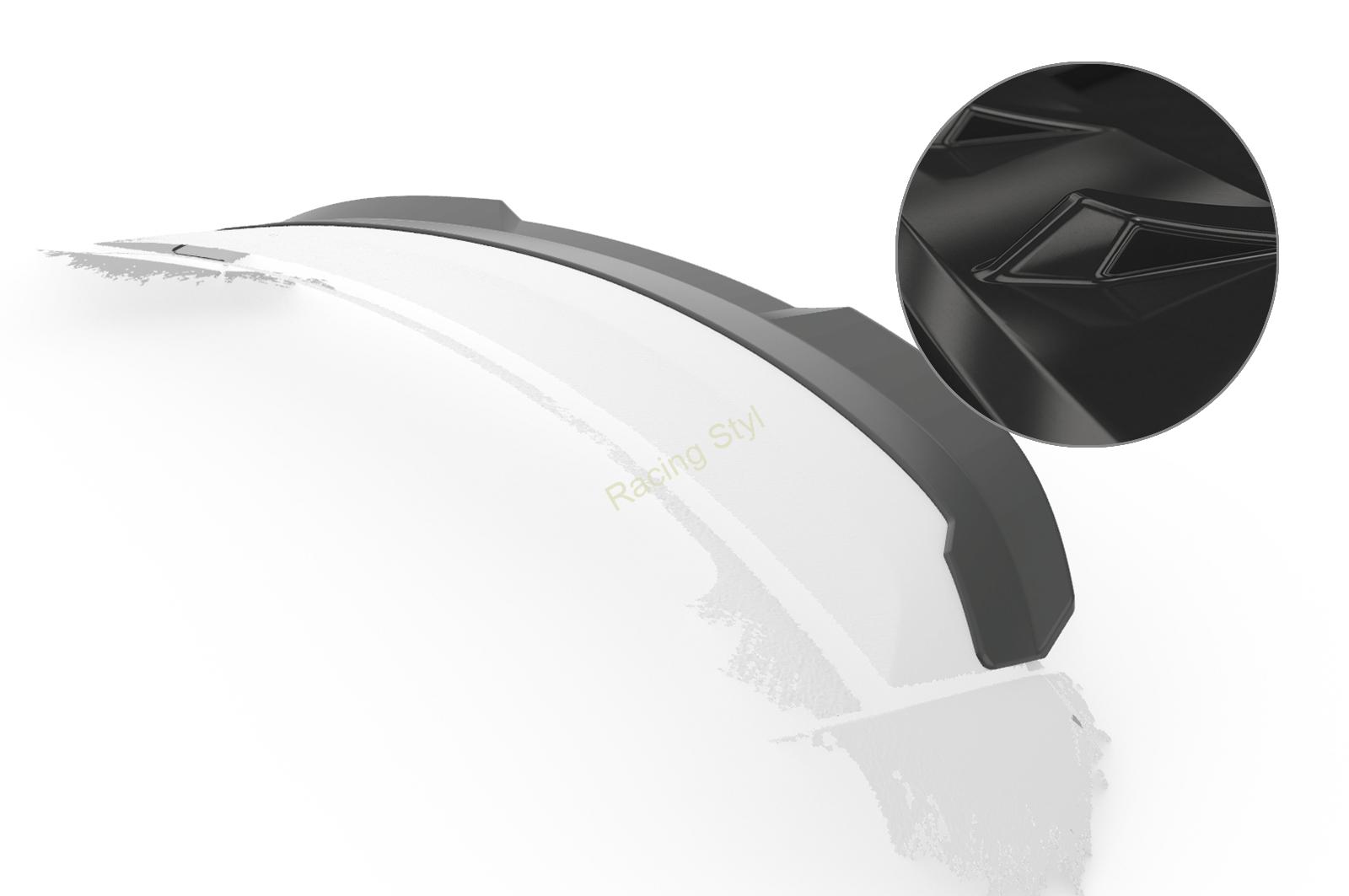 Hyundai Veloster MK1 Turbo spoiler nad zadní okno Glossy Black CSR Lesk.