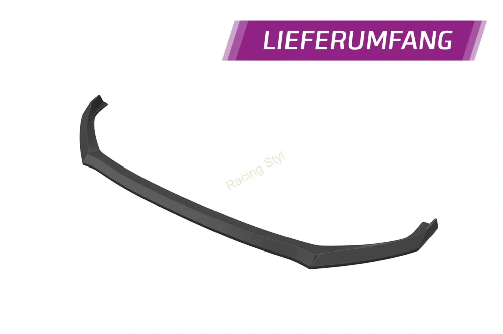 Škoda Enyaq iV přední spoiler lip Glossy Black CSR Lesk