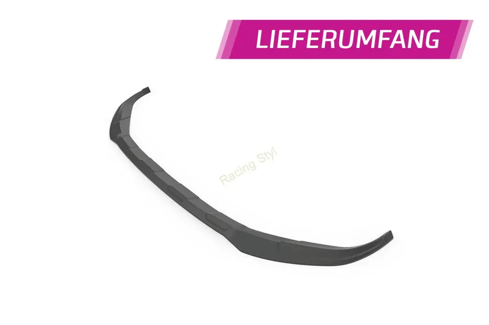 VW Tiguan 2 Facelift přední spoiler lipa Glossy Black CSR Lesk