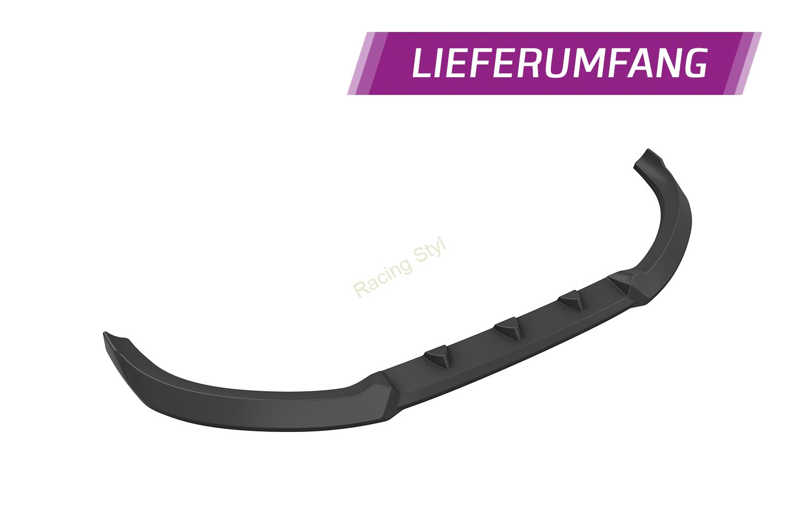 Cupra Formentor VZ5 přední spoiler lipa Glossy Black CSR Lesklá