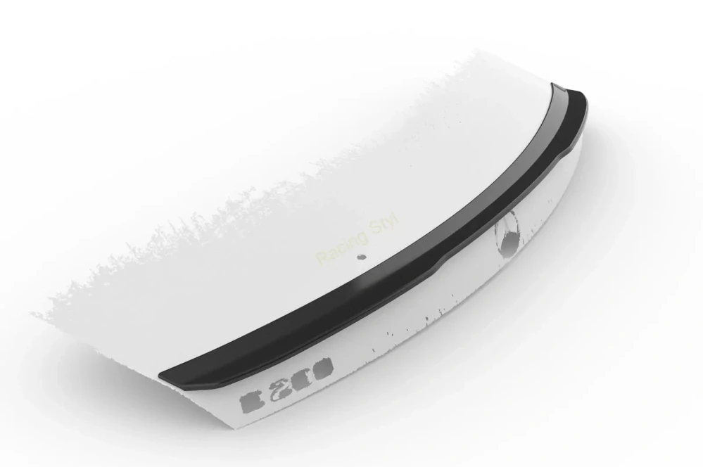 Mercedes Benz E W213 Sedan spoiler na víko kufru Glossy Black CSR Lesk