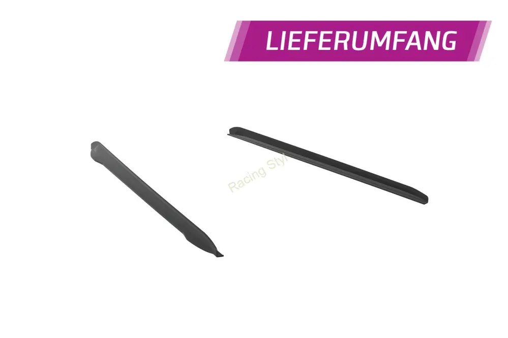 Kia Stinger GT nástavce na boční prahy Glossy Black CSR Lesk.