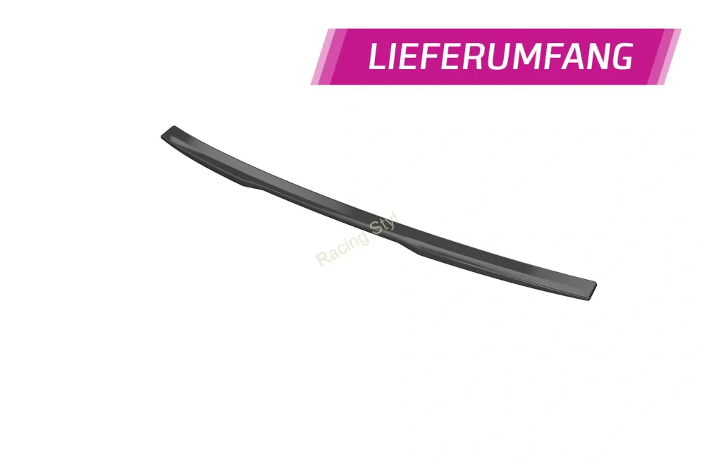 Audi A6 C8 (Typ F2) Sedan spoiler na zadní okno Glossy Black CSR Lesk.