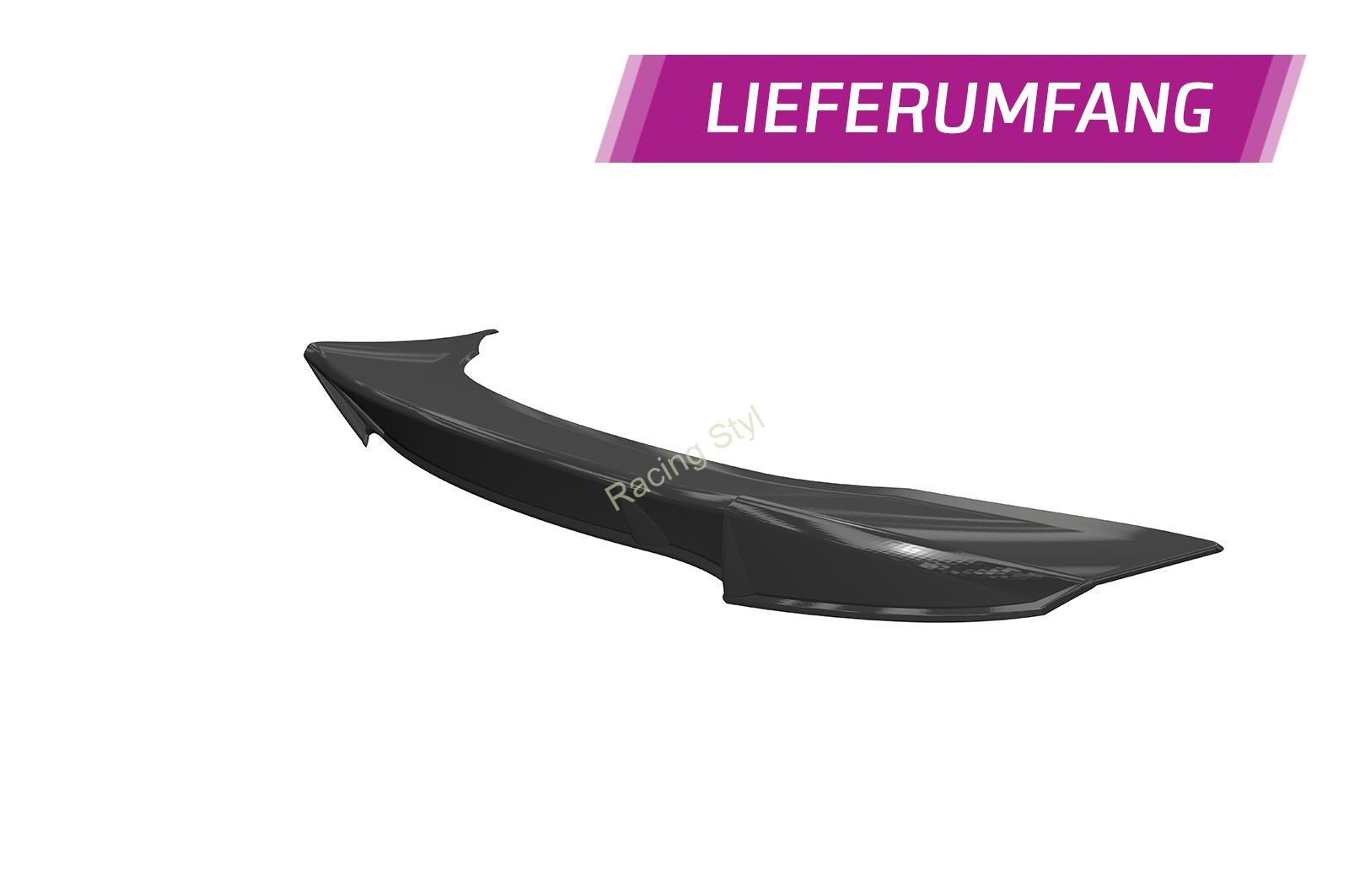 Mercedes Benz E (A238) Cabrio spoiler na víko kufru Glossy Black CSR Lesk.