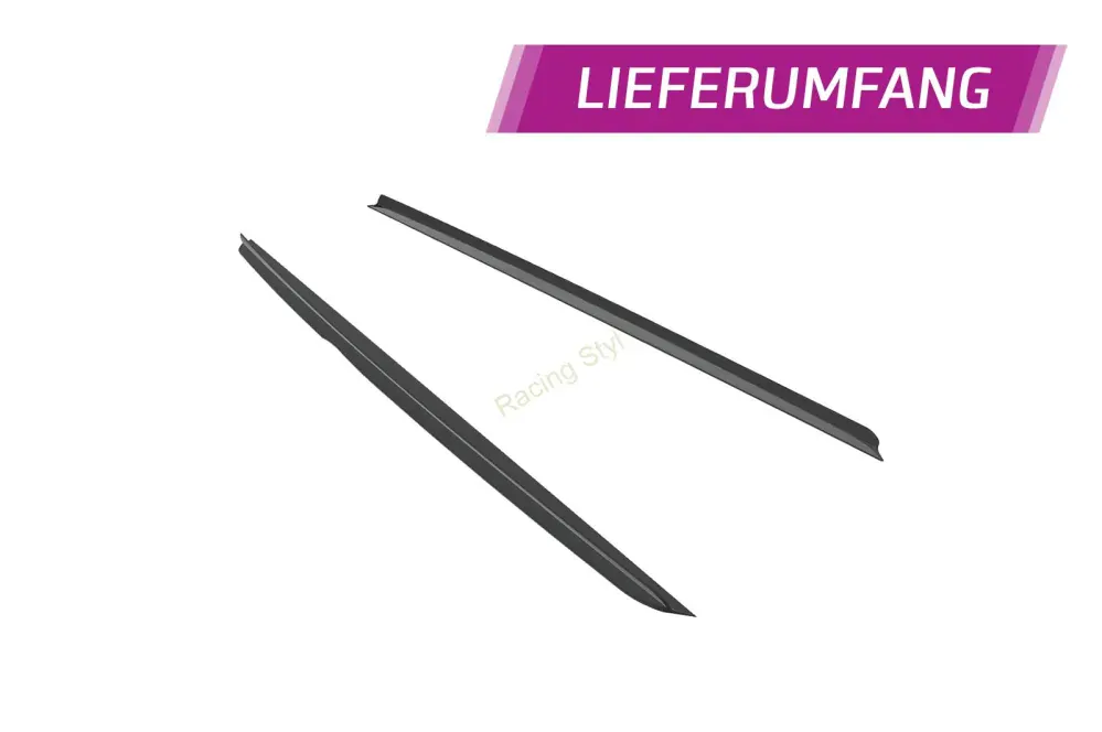 BMW 5 F10/ F11 M-Paket nástavce na boční prahy Glossy Black CSR Lesk