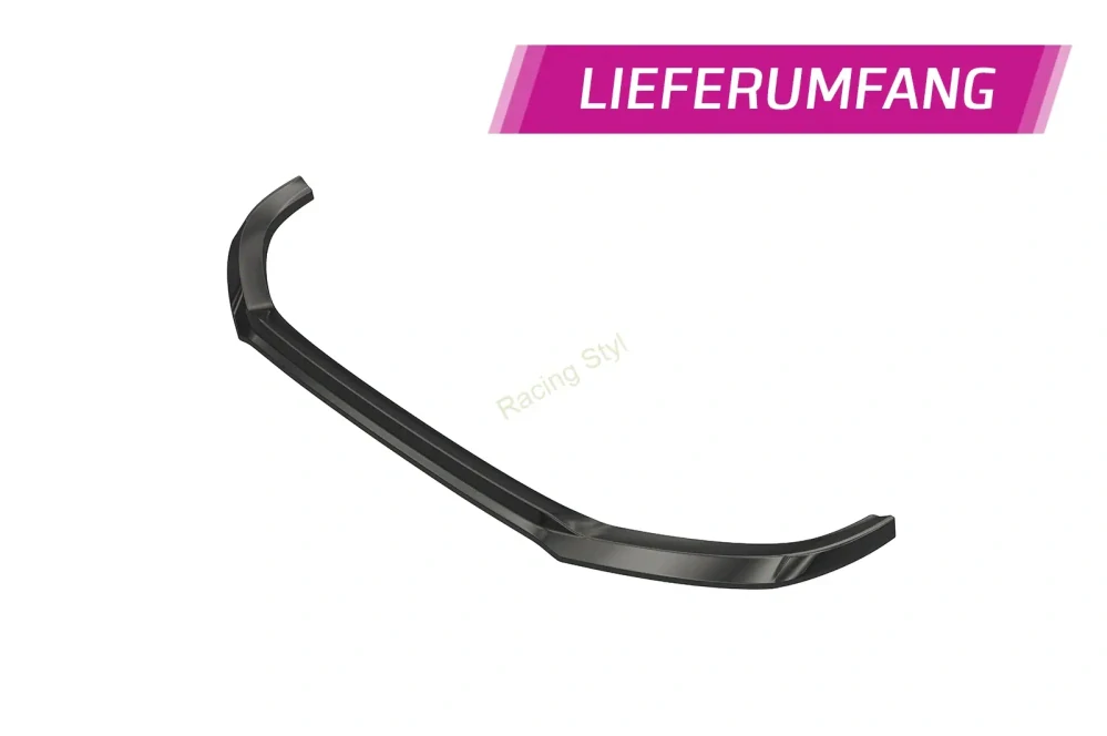 Audi Q2 (Typ GA) Facelift S-Line přední spoiler lipa Glossy Black CSR Lesk.