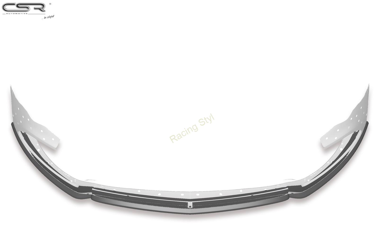 Mercedes Benz CLA C118/X118 AMG-Line přední spoiler lipa Glossy Black CSR Lesk.