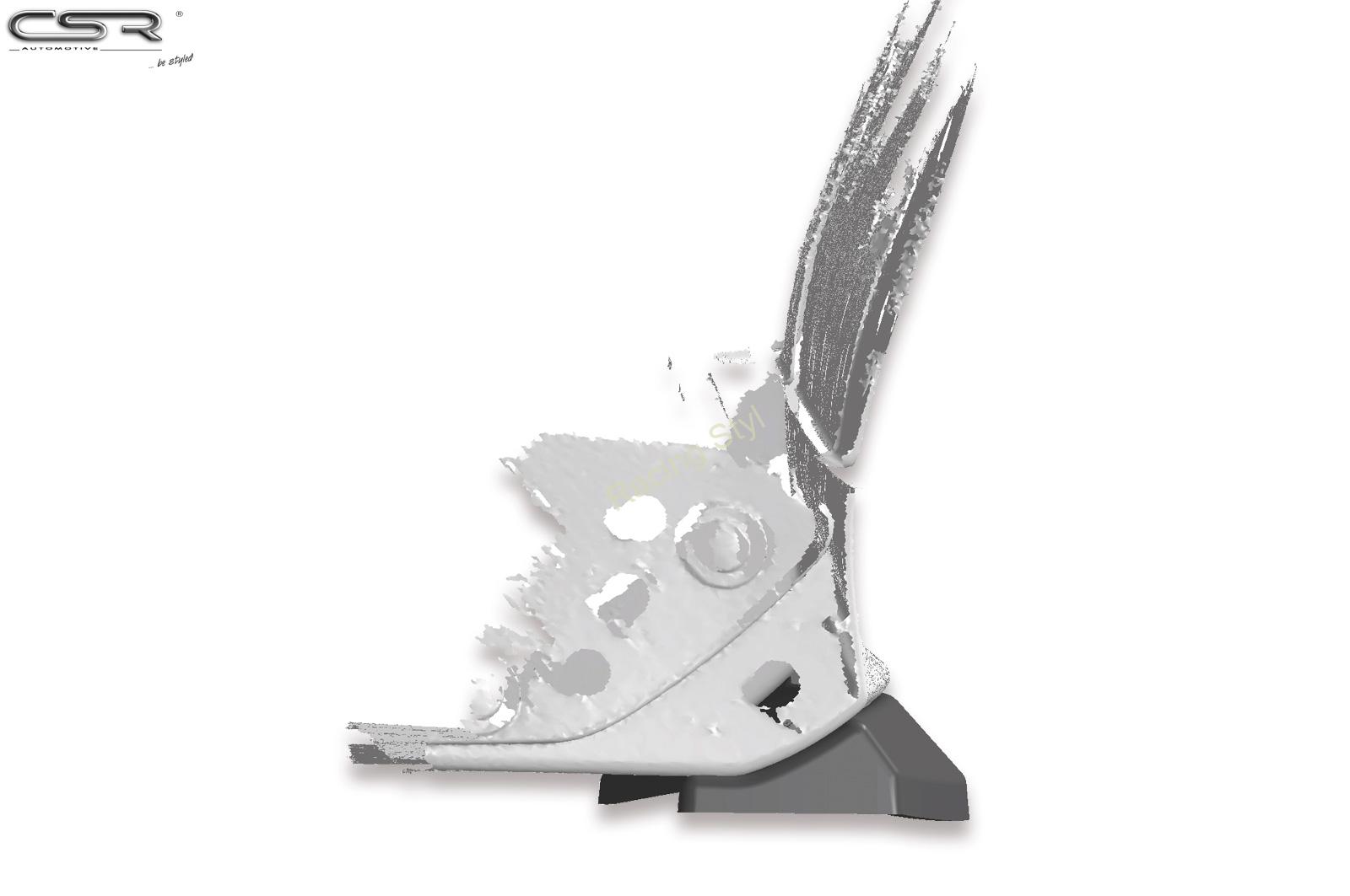 Mercedes Benz CLA C118/ X118 AMG-Line nástavce na boční prahy Glossy Black CSR Lesk.