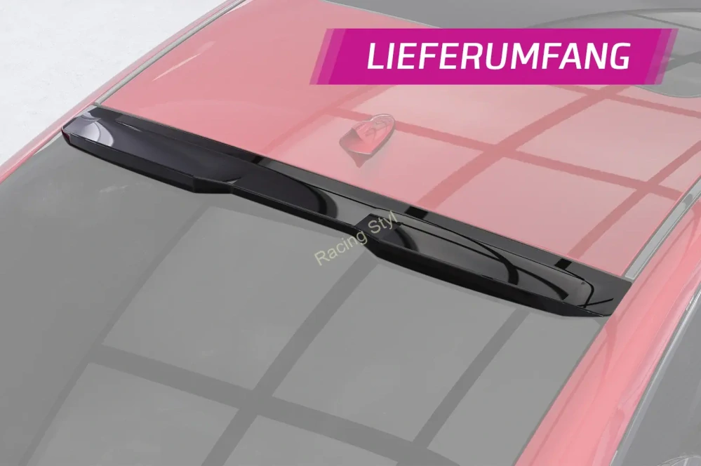 Infiniti Q60 Coupe spoiler na zadní okno Glossy Black CSR Lesk.