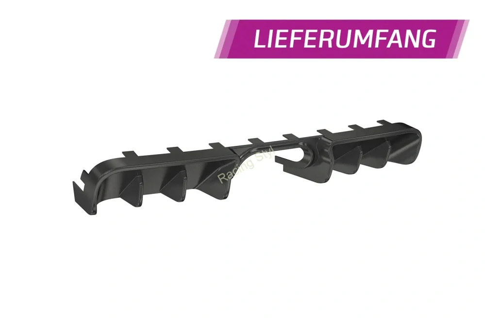 Mini R58/ R59 JCW spoiler na zadní nárazník difuzor Glossy Black CSR Lesk