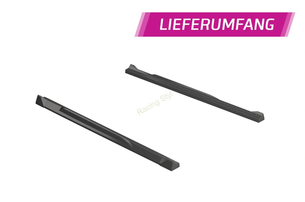 Hyundai Bayon nástavce na boční prahy Glossy Black CSR Lesk.