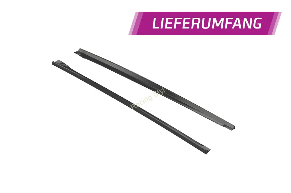 Boční prahy Glossy Black CSR pro Škoda Octavia 4