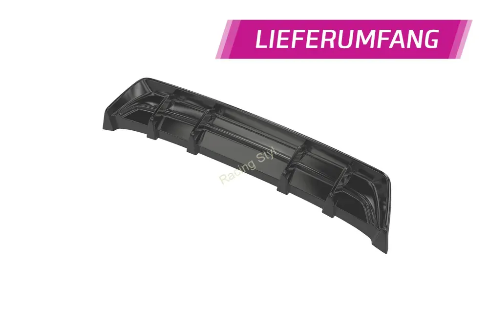 BMW 5 G30/ G31 LCI M-Paket spoiler na zadní nárazník Glossy Black CSR Lesk.