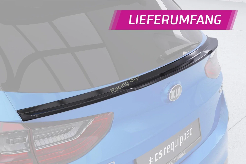 Kia Ceed (CD) spoiler pod zadní okno Glossy Black CSR Lesk.