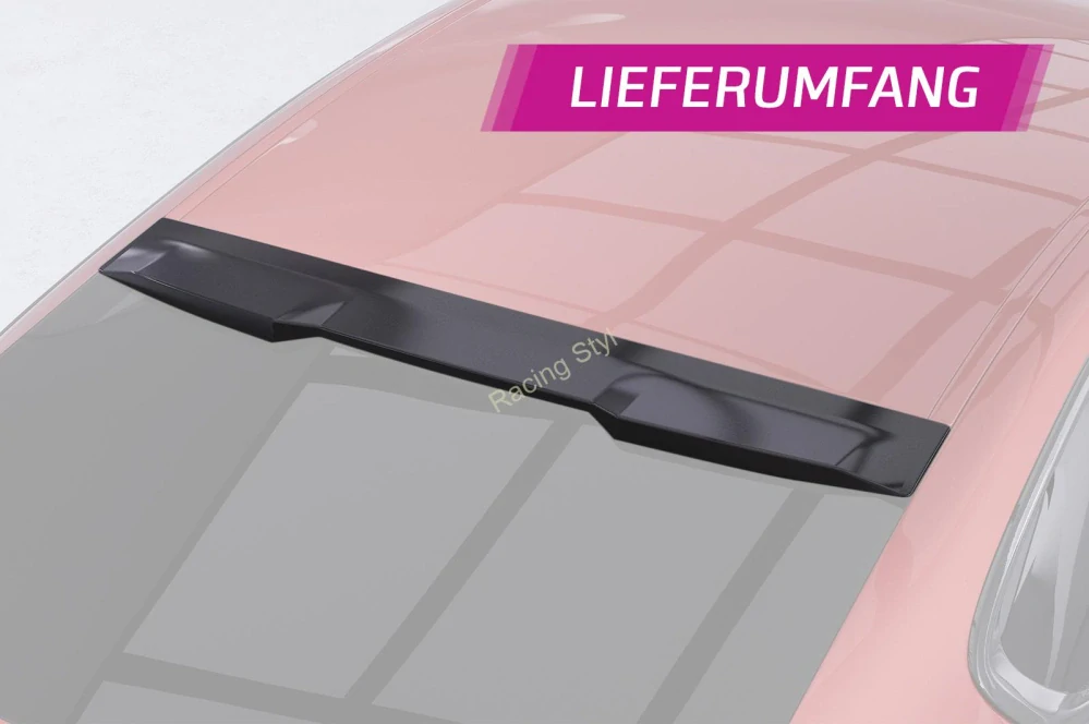 BMW 6 F13 Coupe spoiler na zadní okno Glossy Black CSR Lesk.