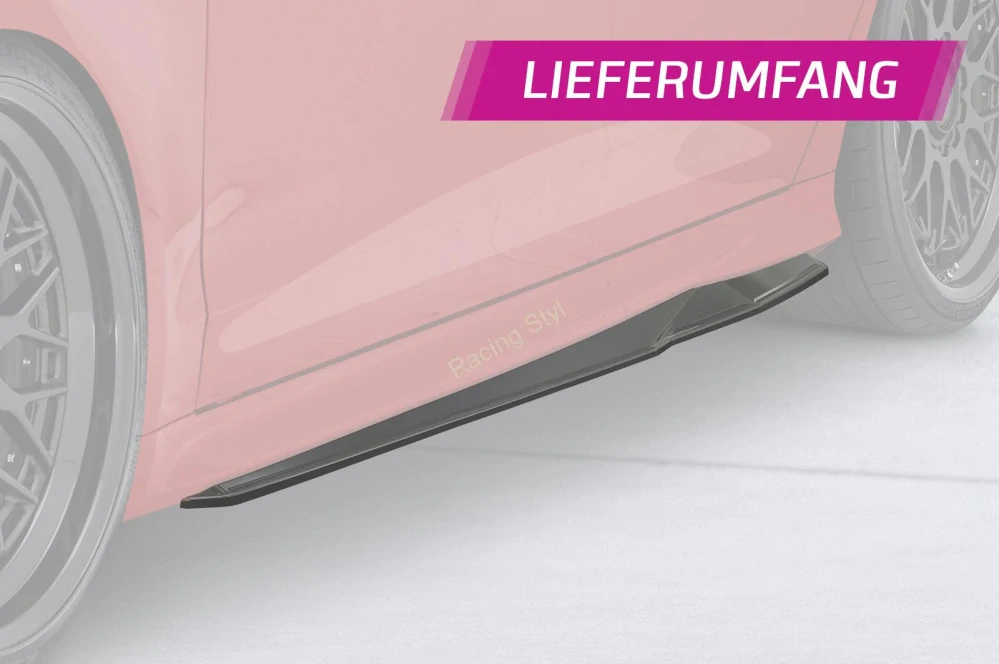 Ford Mondeo MK5 (BA7) ST-Line nástavce pod boční prahy Glossy Black CSR Lesk.