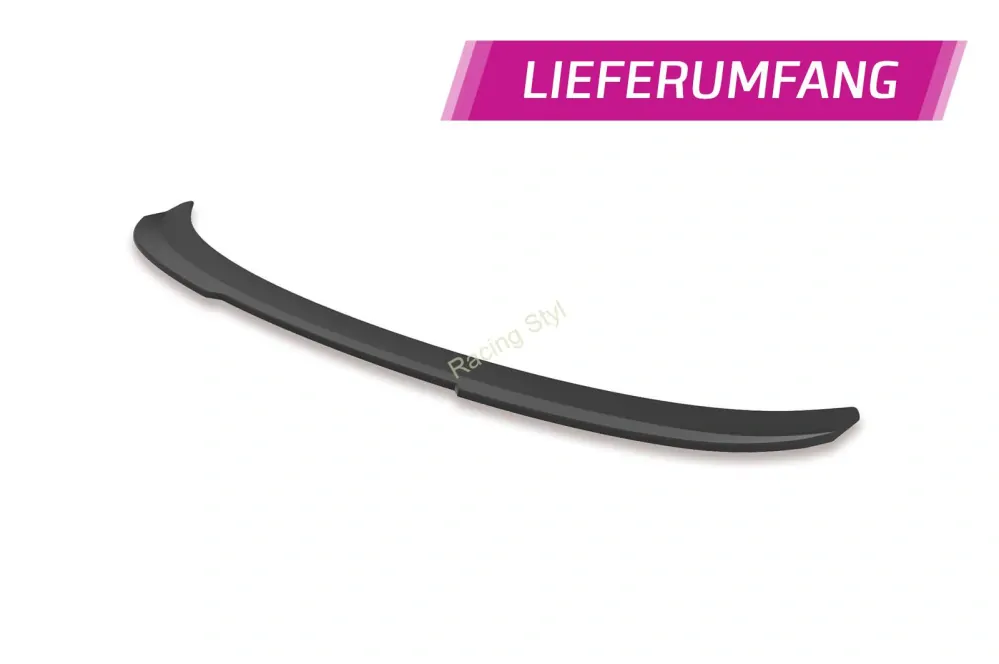 BMW 5 F10 Sedan spoiler na víko kufru V2 Glossy Black CSR Lesk