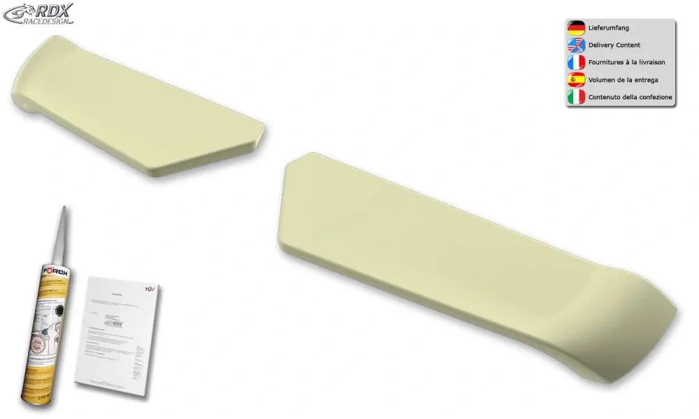 Mercedes Benz Vito/ Viano W639 střešní spoiler pro výklopné dveře RDX